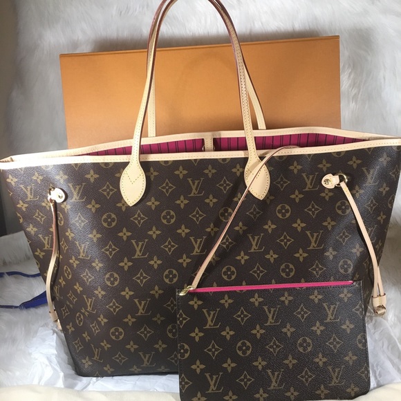 Louis Vuitton Handbags - Louis Vuitton Neverfull GM Pivoine Interior